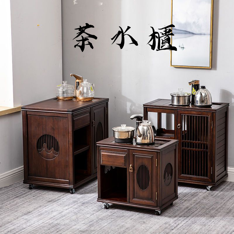 【汀和大福】行動茶台適用於茶室、客廳等多個場合，便於清理和收納。提升空間利用率